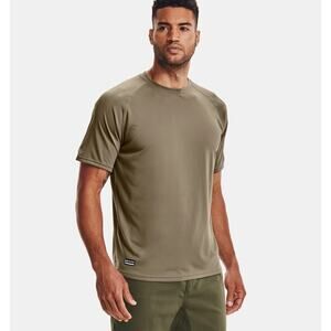 NWT Under Armour UA Tactical Tech Men's Short Sleeve T-Shirt in Federal Tan XL